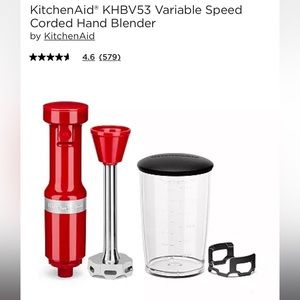 KitchenAid Variable Speed Corded Hand Blender